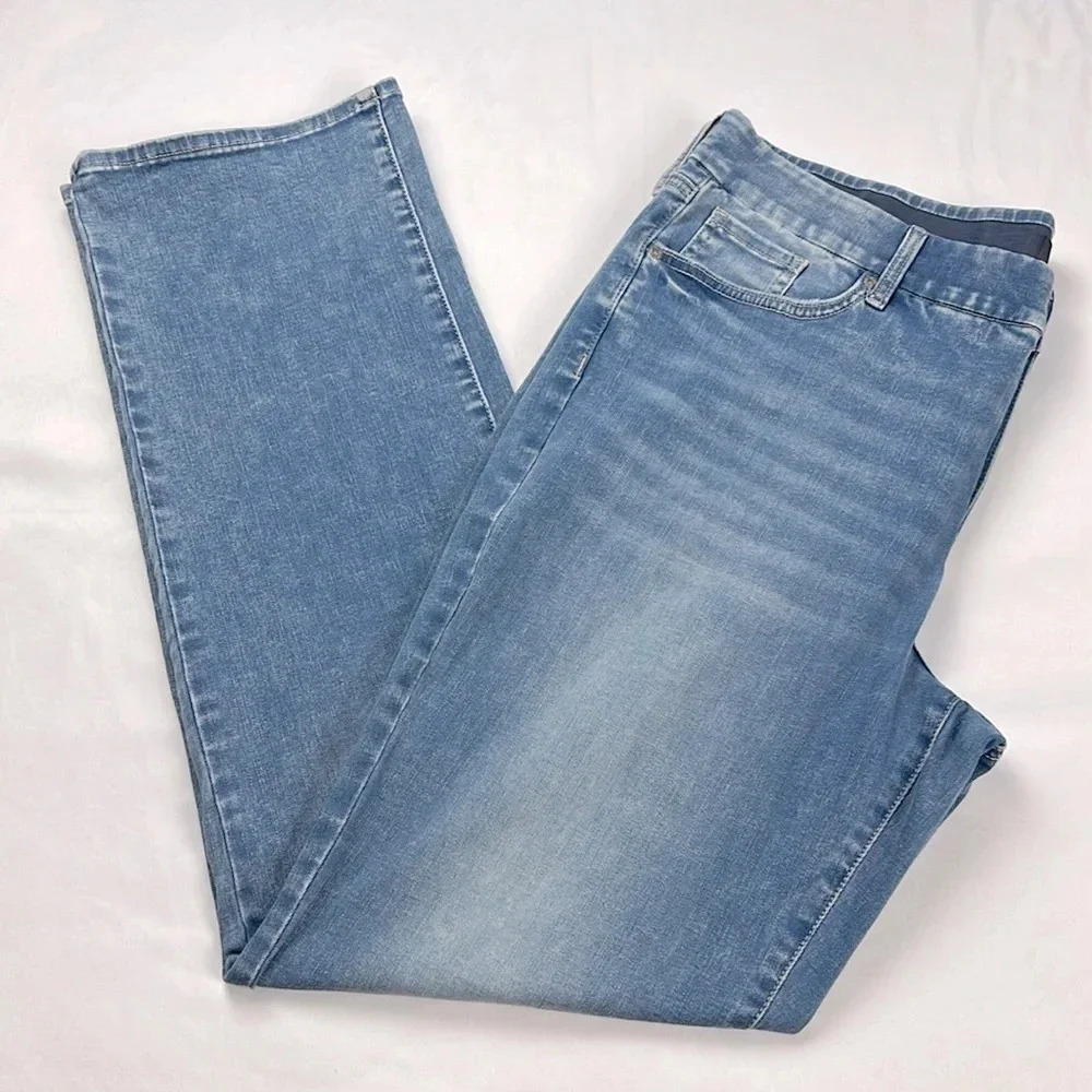 NYDJ Women’s XL Lift x Tuck Technology Waist-Match Marilyn Straight‎ Jean